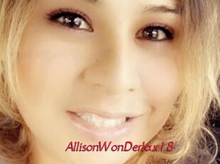 AllisonWonDerlax18
