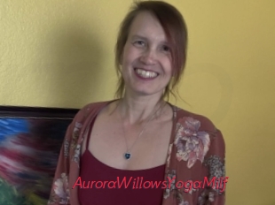 AuroraWillowsYogaMilf Red Movie Post