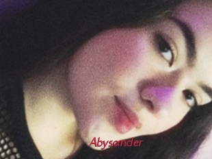 abysander Red Movie Post