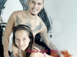 Aleska_and_lobo