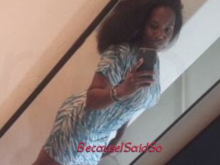 BecauseISaidSo