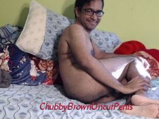 ChubbyBrownUncutPenis