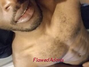 FlawedAdonis Red Movie Post