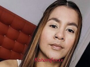 Kahomifoxxx