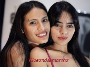Kloeandsamantha
